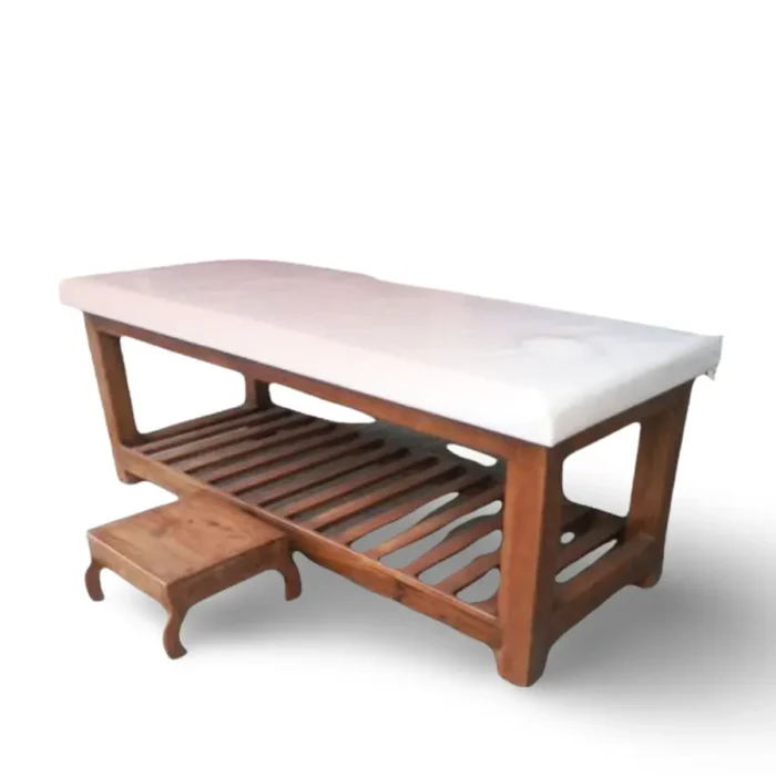 تخت ثابت ماساژ چوبی