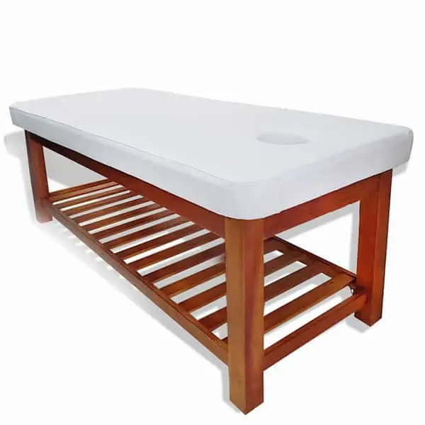 تخت ثابت ماساژ چوبی
